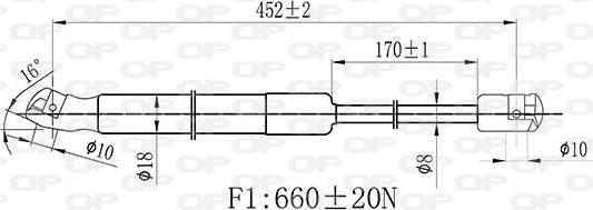 Open Parts GSR6457.00 - Qazlı bulaq, baqaj, yük yeri furqanavto.az