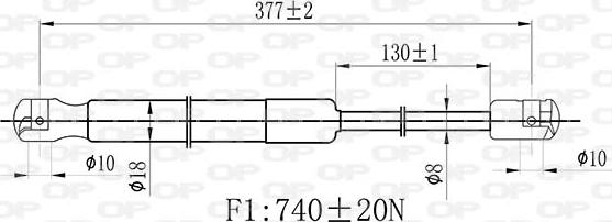 Open Parts GSR6481.00 - Qazlı bulaq, baqaj, yük yeri furqanavto.az