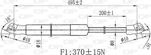 Open Parts GSR6514.00 - Qazlı bulaq, baqaj, yük yeri furqanavto.az