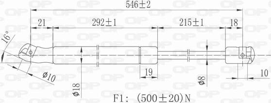 Open Parts GSR6145.00 - Qazlı bulaq, baqaj, yük yeri furqanavto.az