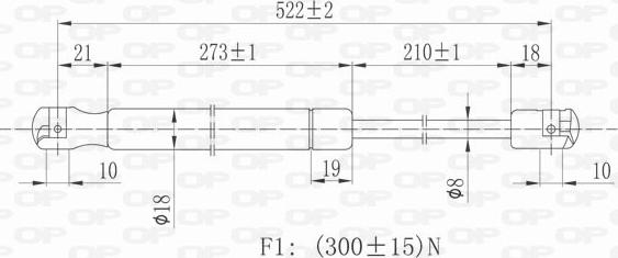 Open Parts GSR6360.00 - Qazlı bulaq, baqaj, yük yeri furqanavto.az