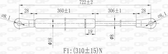 Open Parts GSR6324.00 - Qaz bulaq, kapot furqanavto.az