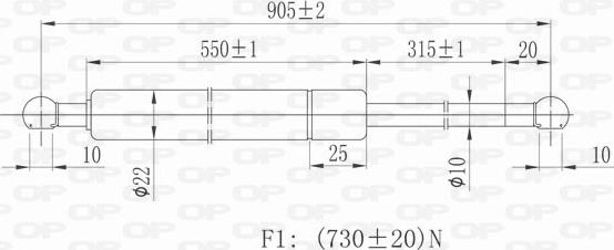 Open Parts GSR6239.00 - Qazlı bulaq, baqaj, yük yeri furqanavto.az