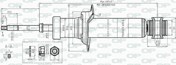 Open Parts SAB8495.32 - Amortizator furqanavto.az