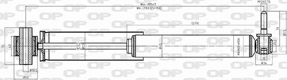 Open Parts SAB8530.32 - Amortizator furqanavto.az
