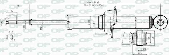 Open Parts SAB8526.32 - Amortizator furqanavto.az