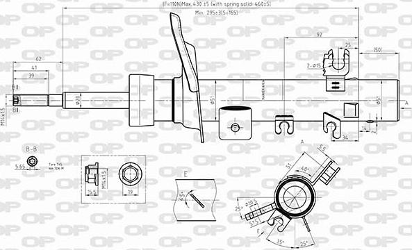 Open Parts SAB8571.31 - Amortizator furqanavto.az