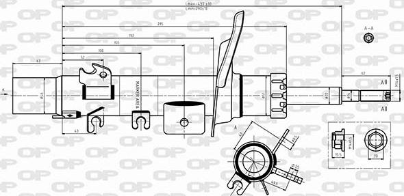 Open Parts SAB8646.31 - Amortizator furqanavto.az