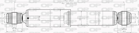 Open Parts SAB8002.32 - Amortizator furqanavto.az