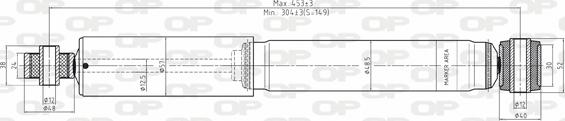 Open Parts SAB8089.32 - Amortizator furqanavto.az