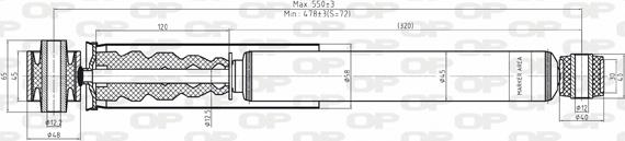 Open Parts SAB8169.32 - Amortizator furqanavto.az