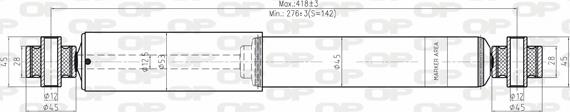 Open Parts SAB8179.32 - Amortizator furqanavto.az