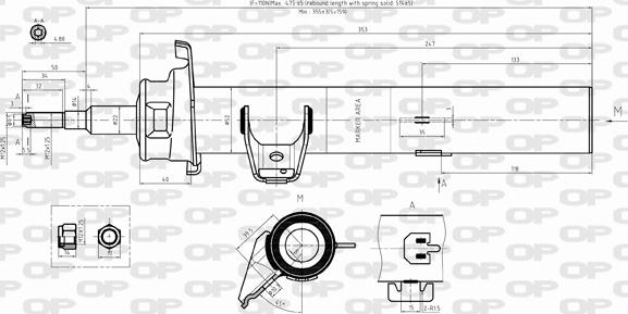 Open Parts SAB8397.31 - Amortizator furqanavto.az