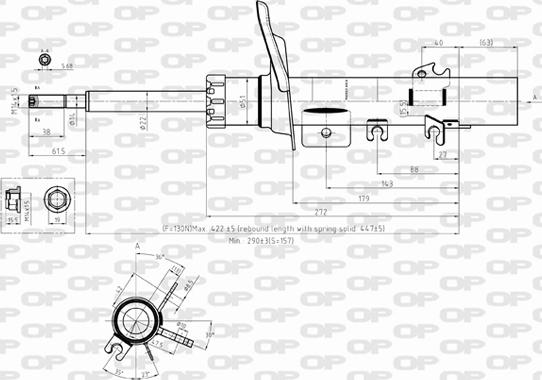 Open Parts SAB8359.31 - Amortizator furqanavto.az