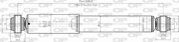 Open Parts SAB8363.32 - Amortizator furqanavto.az