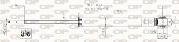 Open Parts SAB8295.32 - Amortizator furqanavto.az