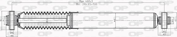 Open Parts SAB8202.32 - Amortizator furqanavto.az