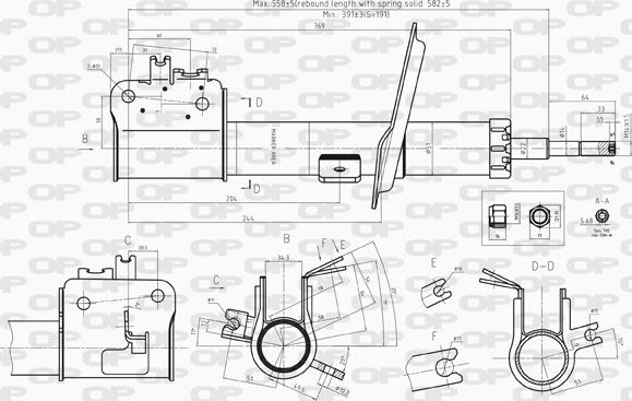 Open Parts SAB8217.31 - Amortizator furqanavto.az