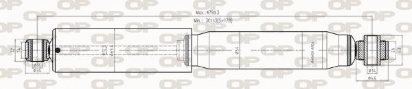 Open Parts SAB8284.32 - Amortizator furqanavto.az