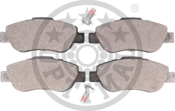 Optimal BP-12227 - Əyləc altlığı dəsti, əyləc diski furqanavto.az