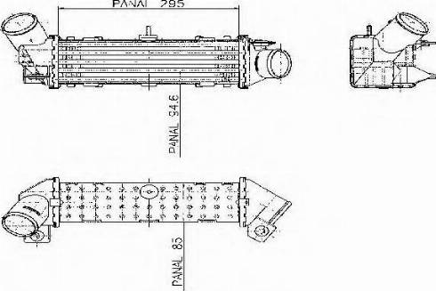 Ordonez 1030008825 - Intercooler, şarj cihazı furqanavto.az