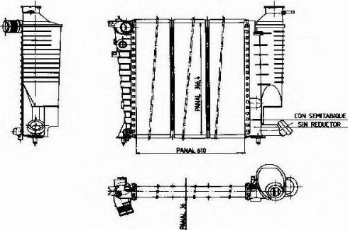 Ordonez 1020039809 - Radiator, mühərrikin soyudulması furqanavto.az