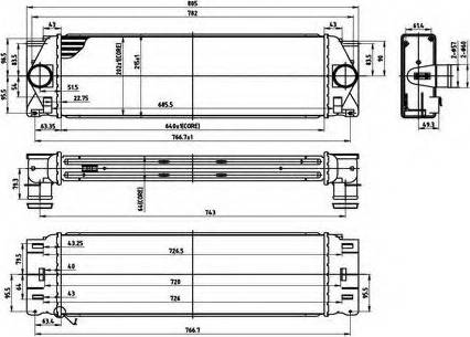 Ordonez 2066518 - Intercooler, şarj cihazı furqanavto.az