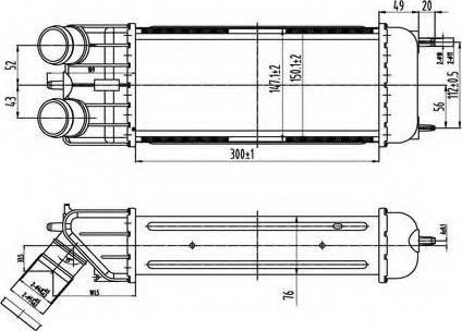 Ordonez 2066512 - Intercooler, şarj cihazı furqanavto.az