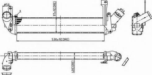 Ordonez 2066585 - Intercooler, şarj cihazı furqanavto.az