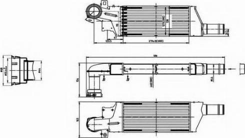 Ordonez 2066522 - Intercooler, şarj cihazı furqanavto.az