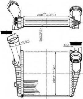 Ordonez 2066570 - Intercooler, şarj cihazı furqanavto.az