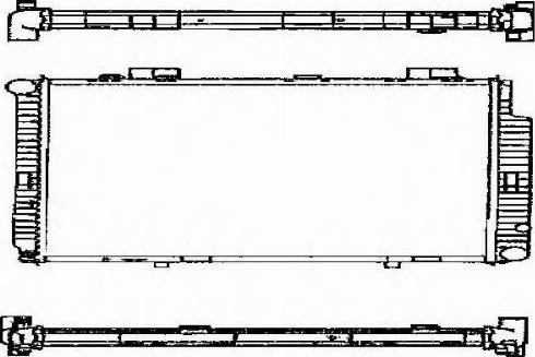 Ordonez 2060148 - Radiator, mühərrikin soyudulması furqanavto.az