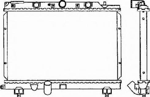 Ordonez 2060169 - Radiator, mühərrikin soyudulması furqanavto.az