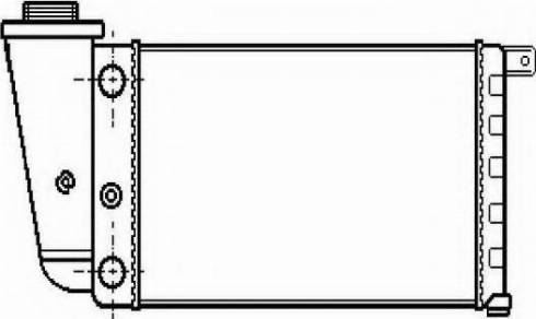 Ordonez 2061076 - Radiator, mühərrikin soyudulması furqanavto.az