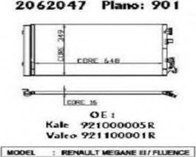 Ordonez 2062047 - Kondenser, kondisioner furqanavto.az