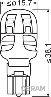 Osram 9213R-02B - Lampa furqanavto.az