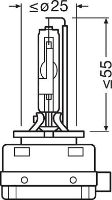 Osram 66340-1SCB - Lampa, işıqfor furqanavto.az