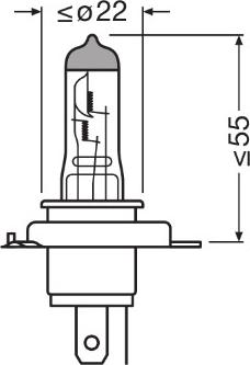 Osram 64196TSP - Lampa, işıqfor furqanavto.az