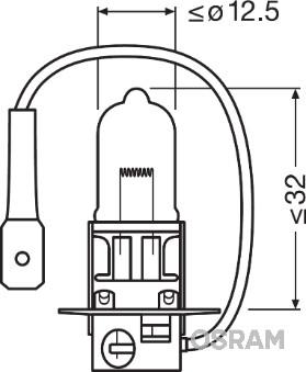 Osram 64156 - Lampa, işıqfor www.furqanavto.az