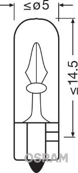 Osram 2721 - Lampa, daxili işıq furqanavto.az