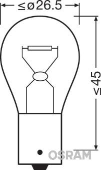 Osram 7511 - Lampa, göstərici furqanavto.az