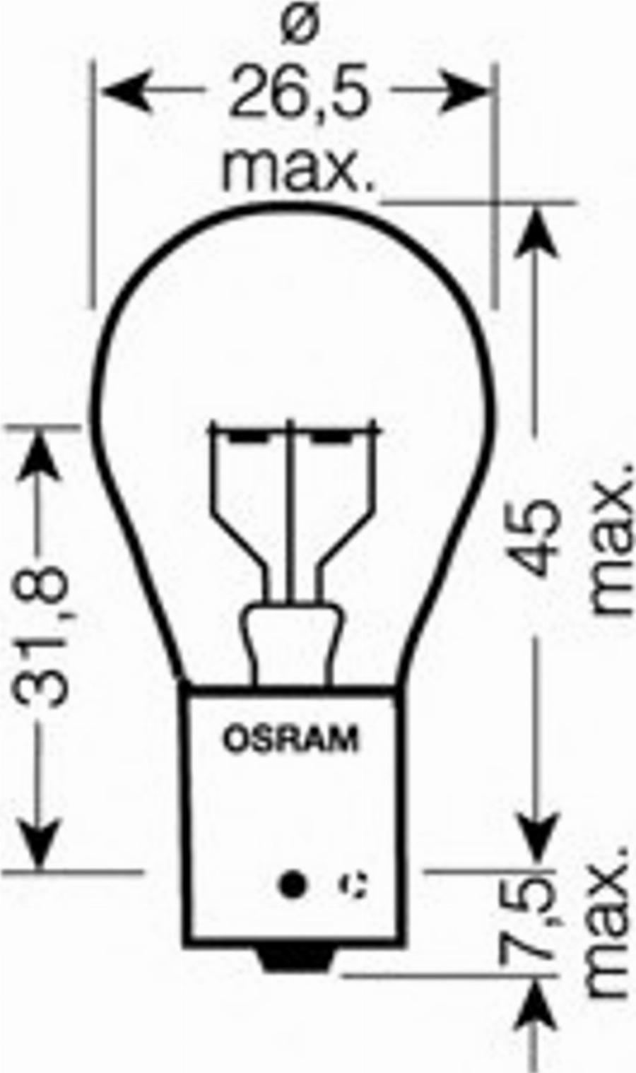 Osram 7511LTS-02B - Lampa, gündüz işləyən işıq furqanavto.az