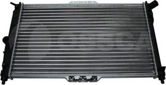 OSSCA 04871 - Radiator, mühərrikin soyudulması furqanavto.az