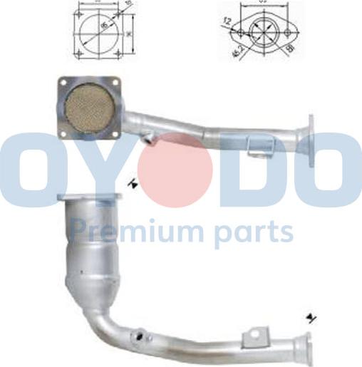 Oyodo 10N0082-OYO - Katalitik çevirici furqanavto.az
