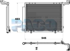 PACO 5P5802 - Kondenser, kondisioner furqanavto.az