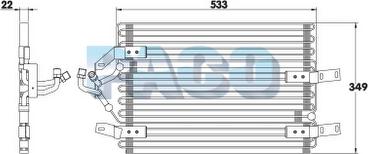 PACO CL3044 - Kondenser, kondisioner furqanavto.az