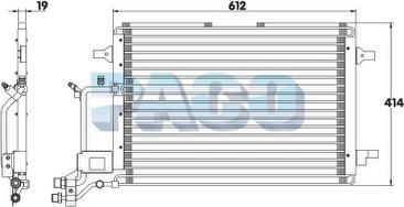 PACO CL3067 - Kondenser, kondisioner furqanavto.az