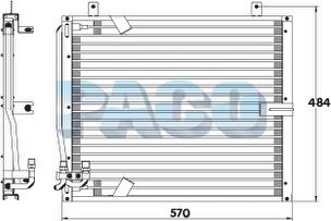 PACO CL3029 - Kondenser, kondisioner furqanavto.az