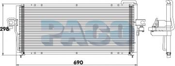 PACO CL3141 - Kondenser, kondisioner furqanavto.az