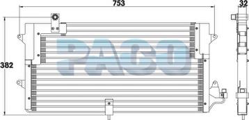 PACO CL3152 - Kondenser, kondisioner furqanavto.az